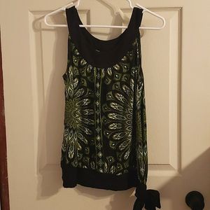 Dressy sleeveless top
